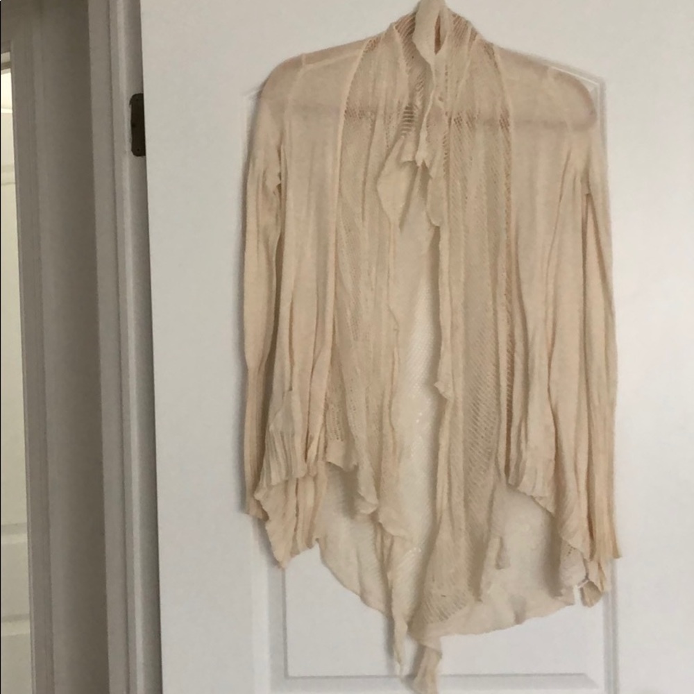 Fine knit cardigan